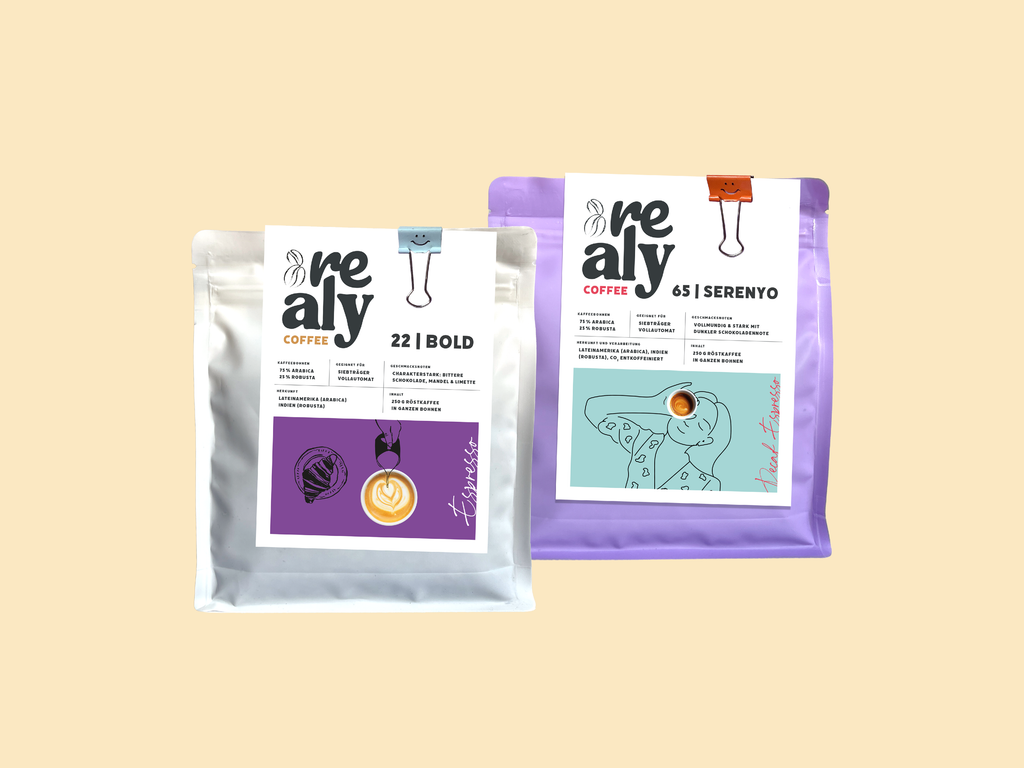 Espresso mit & ohne | Bold · Serenyo
