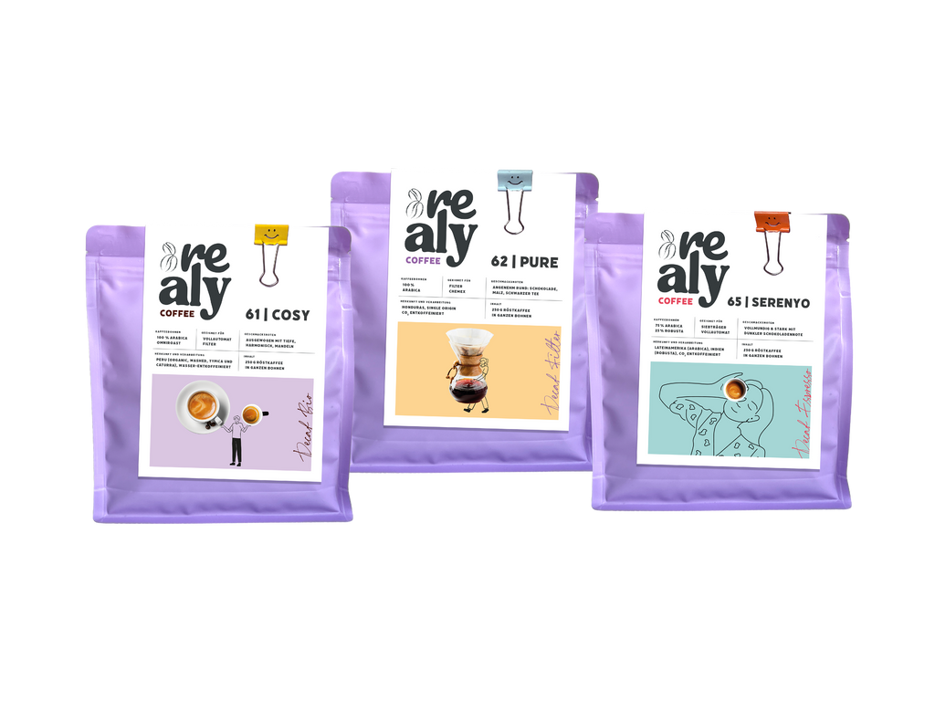 3x ohne | Cosy · Pure · Serenyo